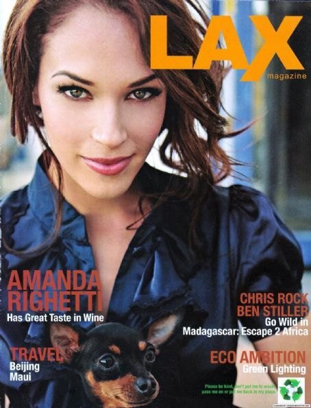 Amanda Righetti for LAX Magazine, November 2008