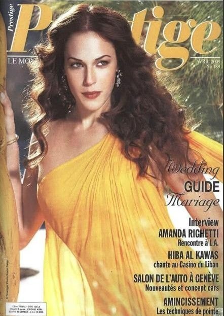 Amanda Righetti for Prestige Magazine, April 2009